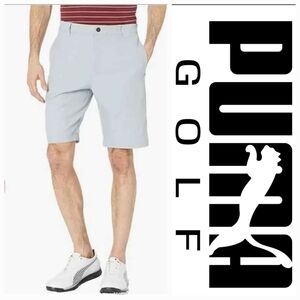 NWT Puma Cement Flat Front  Jackpot Golf Shorts